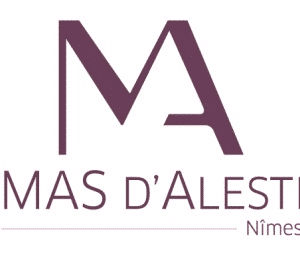 Le logo de la mas d'alesti de nimes